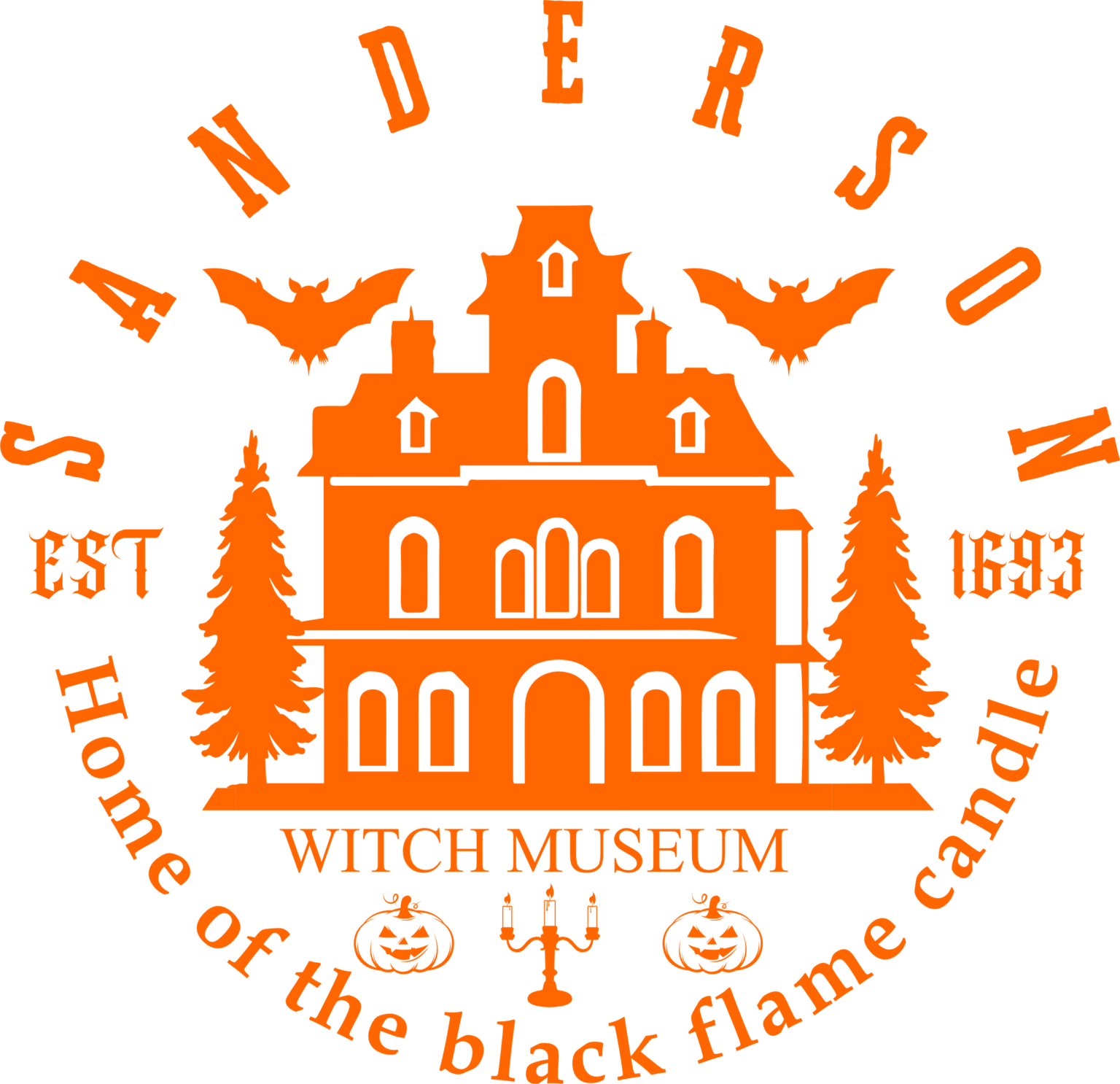 Sanderson Witch Museum Topp Transfers